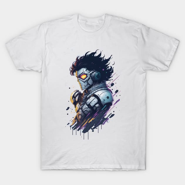 realistic alien armor T-shirt design T-Shirt by marklink